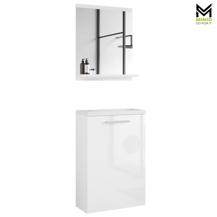Minio 3 Piece Bathroom Furniture Suite Wayfair.co.uk